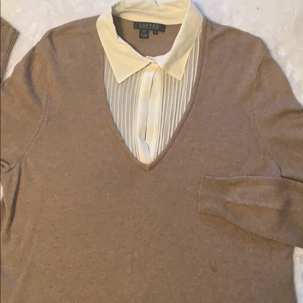 Ralph Lauren Cashmere/Silk Sweater